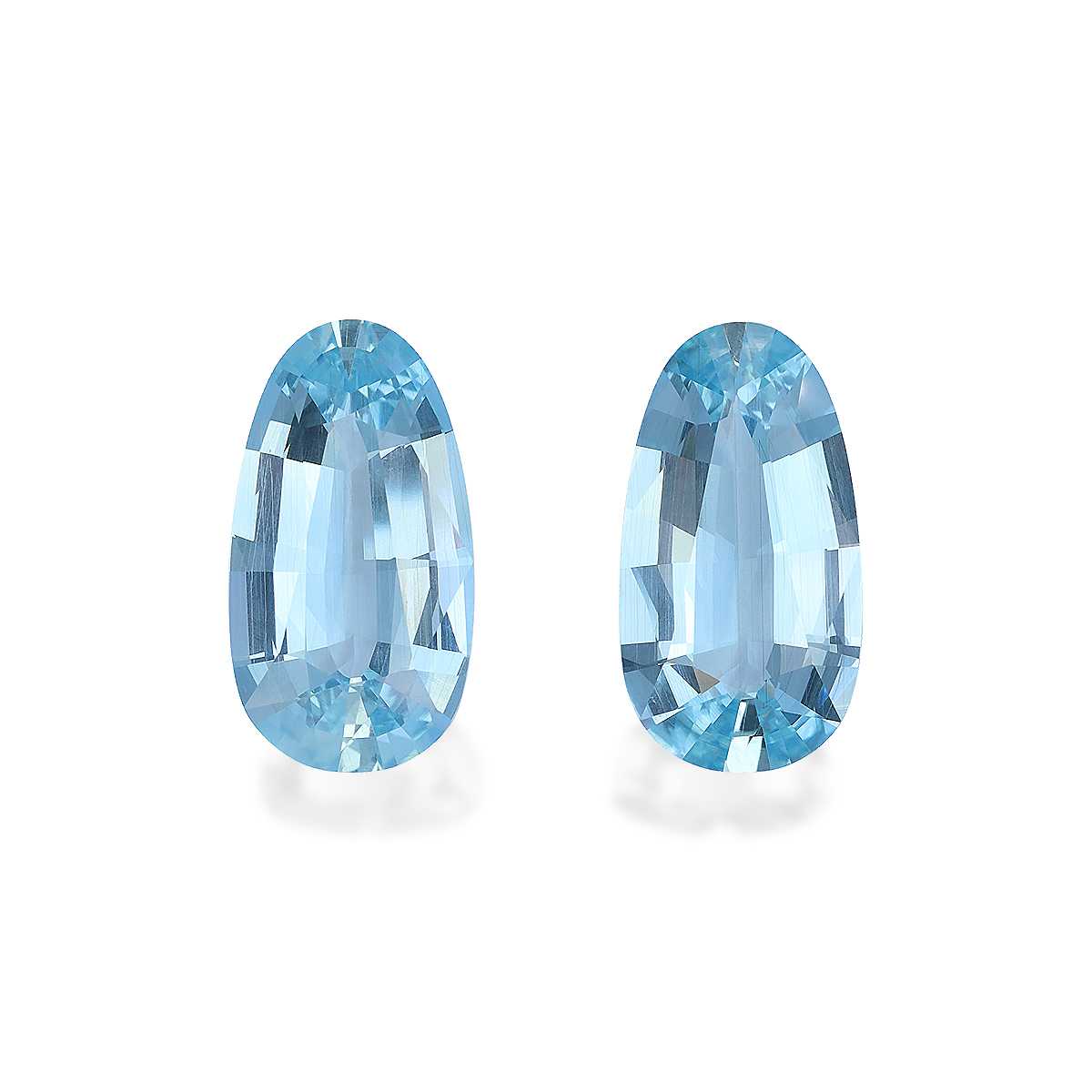 Baby Blue Aquamarine 23.51ct Pair