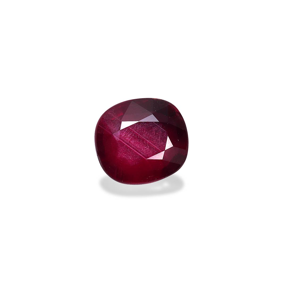 Pigeons Blood red mozambique ruby, 3.03ct cushion cut — view 3
