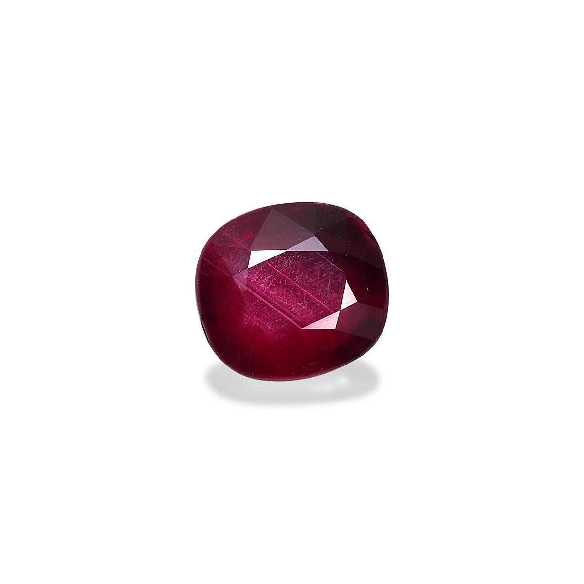 Pigeons Blood red mozambique ruby, 3.03ct cushion cut — view 3