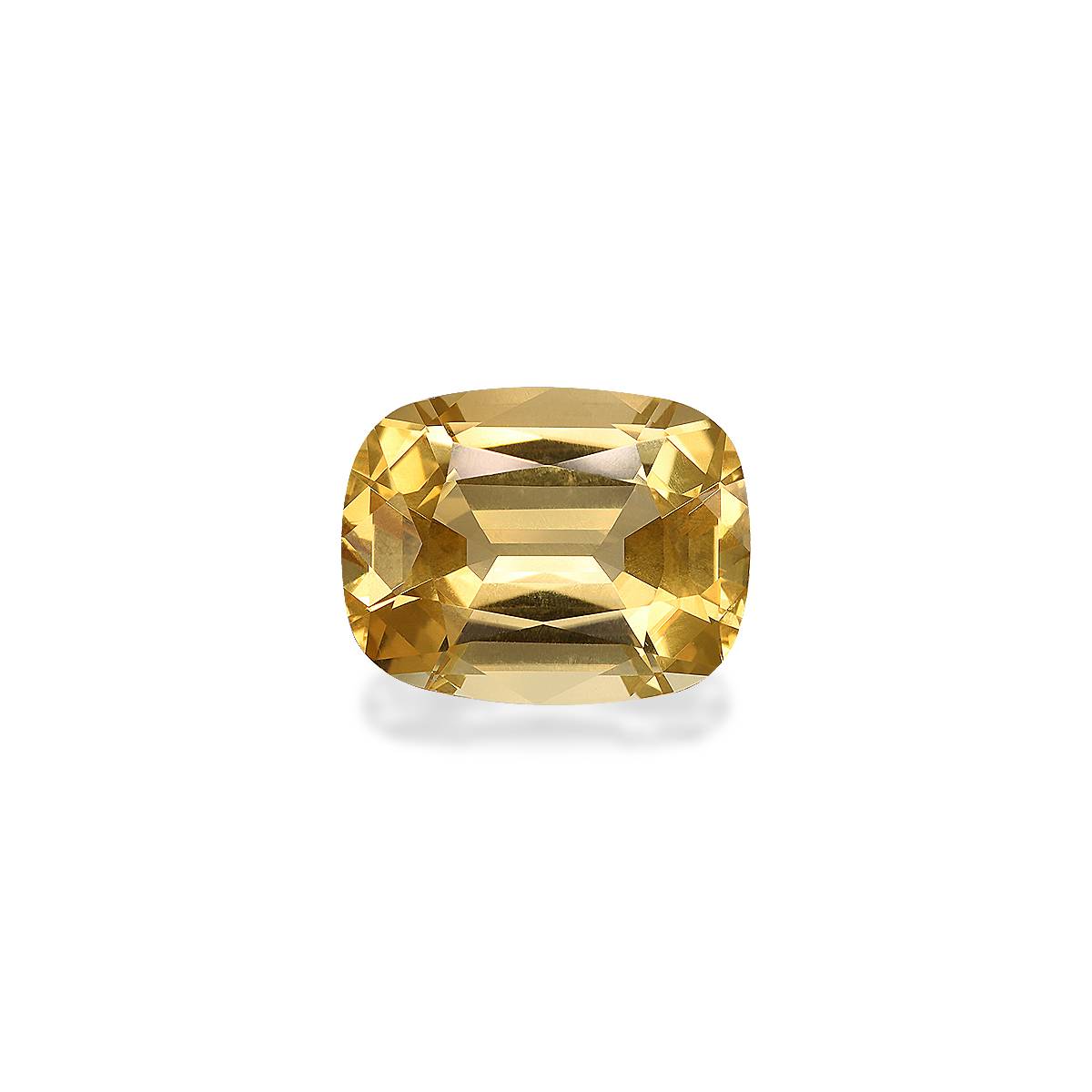 yellow citrine, 9.18ct cushion cut — main view