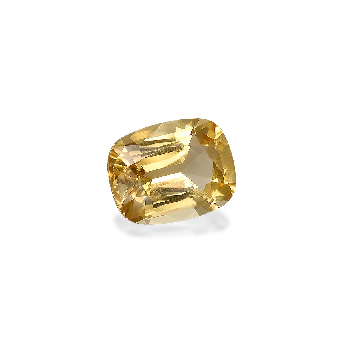yellow citrine, 9.18ct cushion cut — view 3