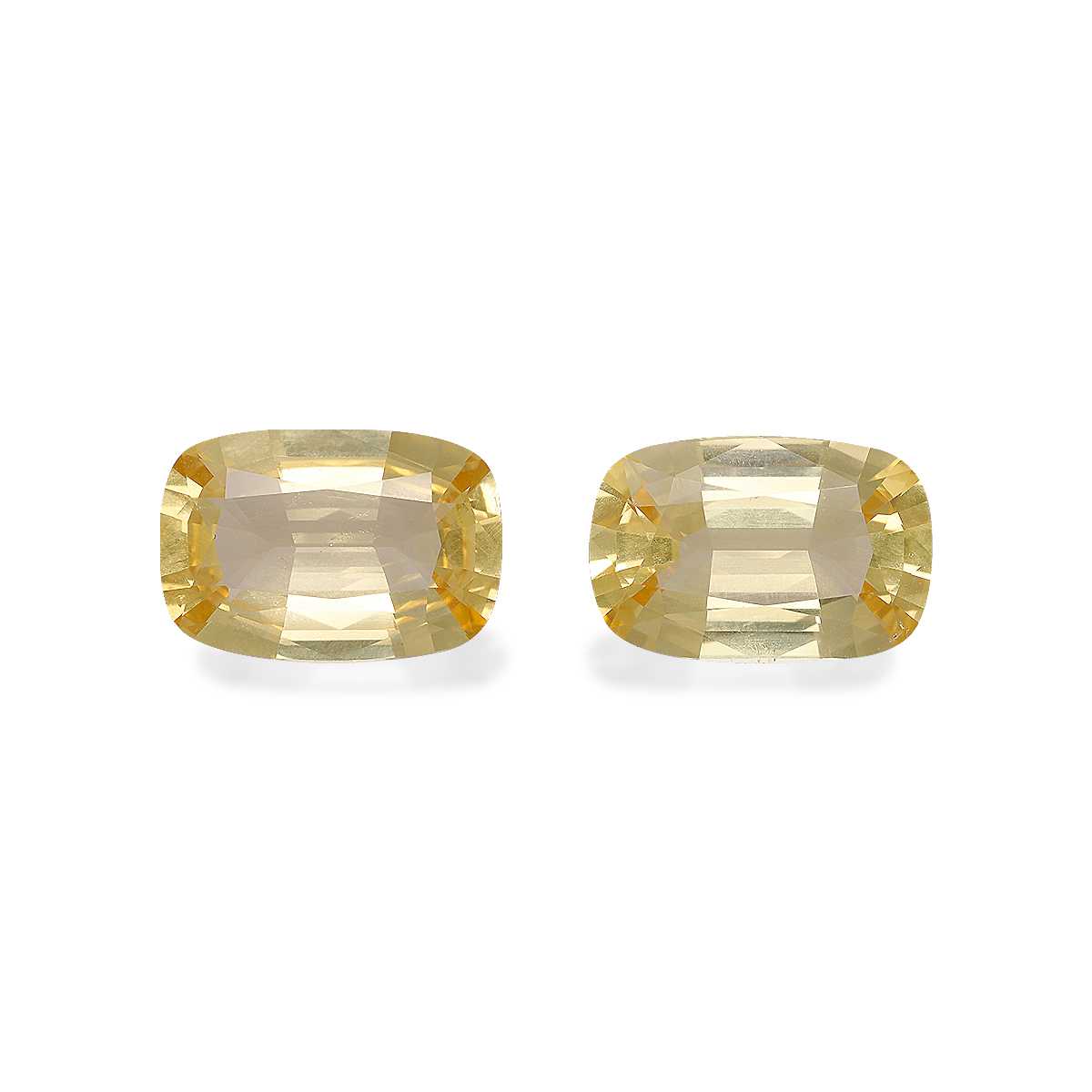Yellow Citrine 9.69ct Pair