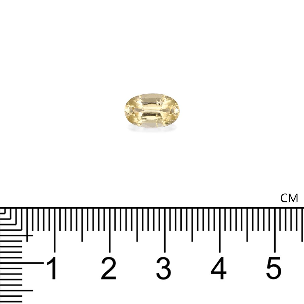 daffodil yellow citrine, 1.72ct oval cut — view 3