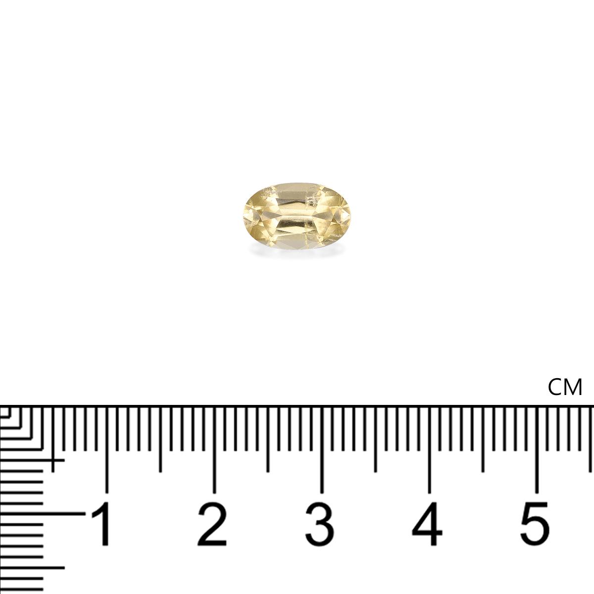 daffodil yellow citrine, 1.72ct oval cut — view 3