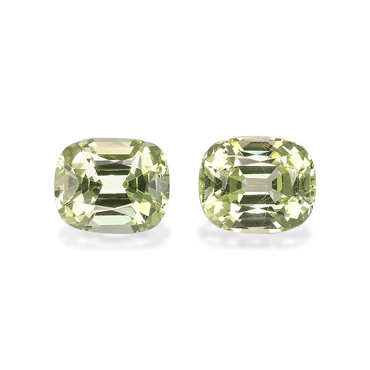 Lime Green Chrysoberyl 3.46ct Pair