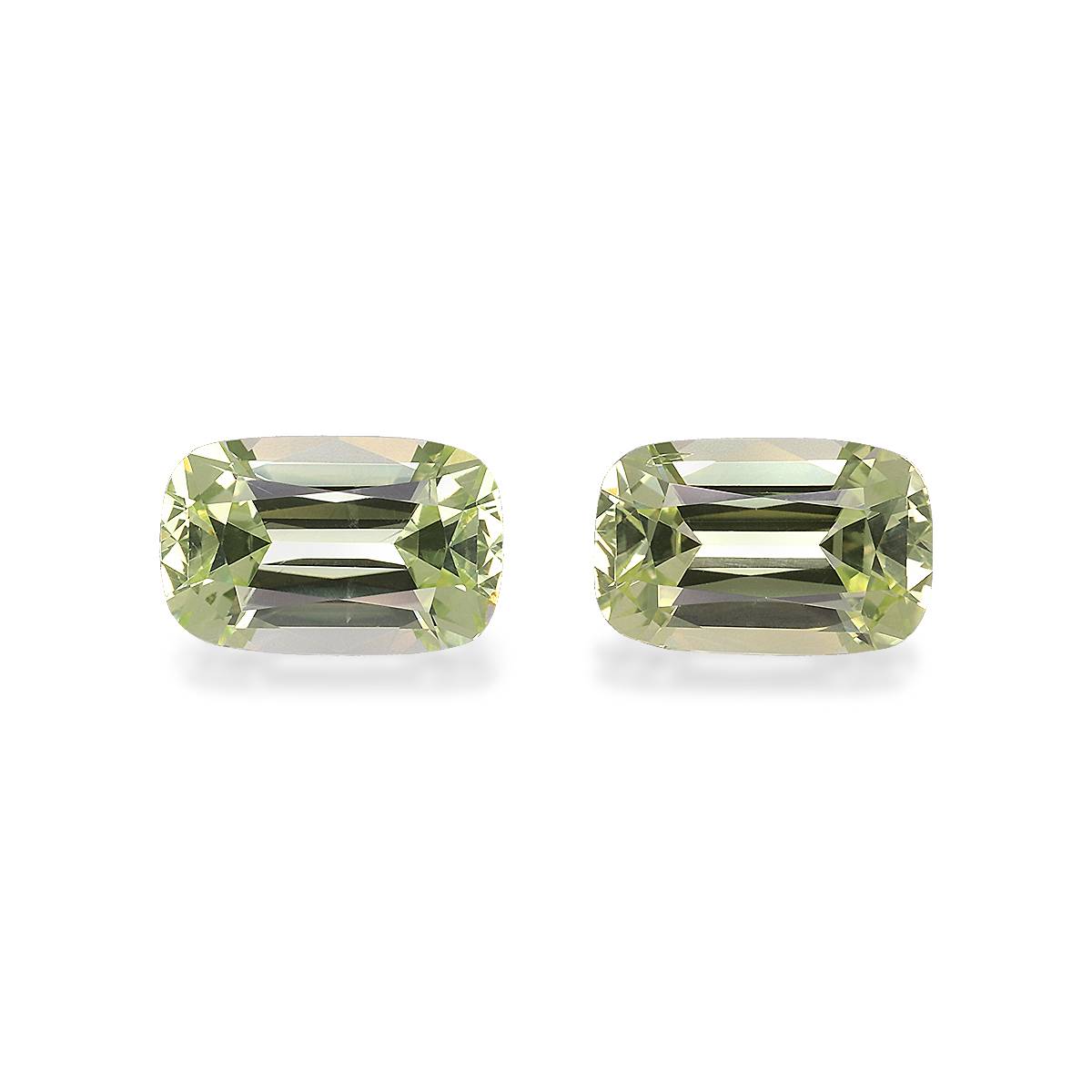 Lime Green Chrysoberyl 2.66ct Pair