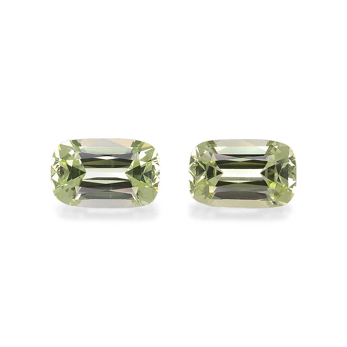 Lime Green Chrysoberyl 2.66ct Pair