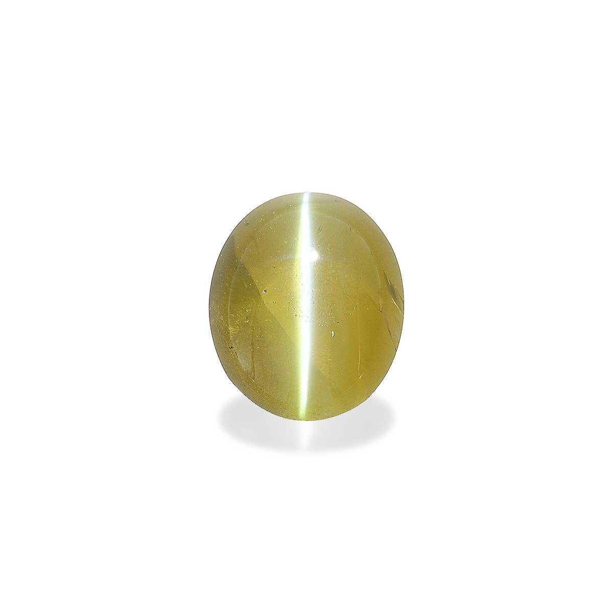 Cats Eye Honey Yellow Chrysoberyl 3.26ct - 9x7mm