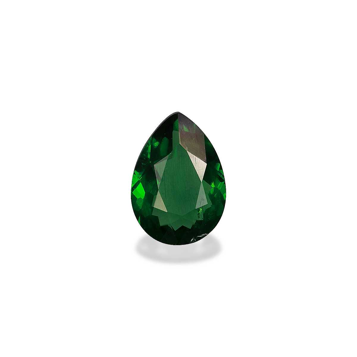 Basil Green Chrome Tourmaline 0.9ct - 8x6mm