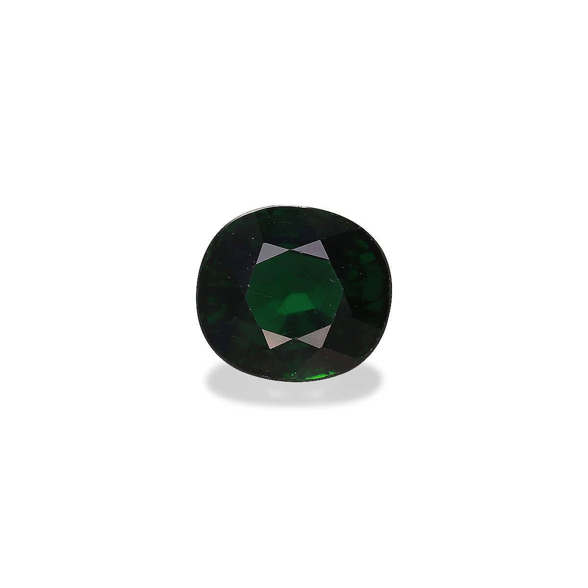 basil green chrome tourmaline, 2.36ct oval cut — main view