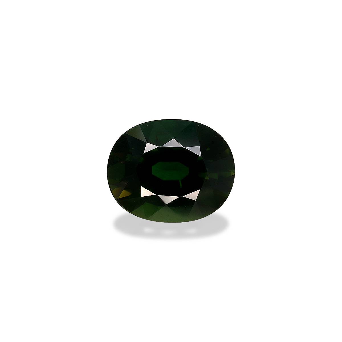 Basil Green Chrome Tourmaline 4.31ct - 12x10mm