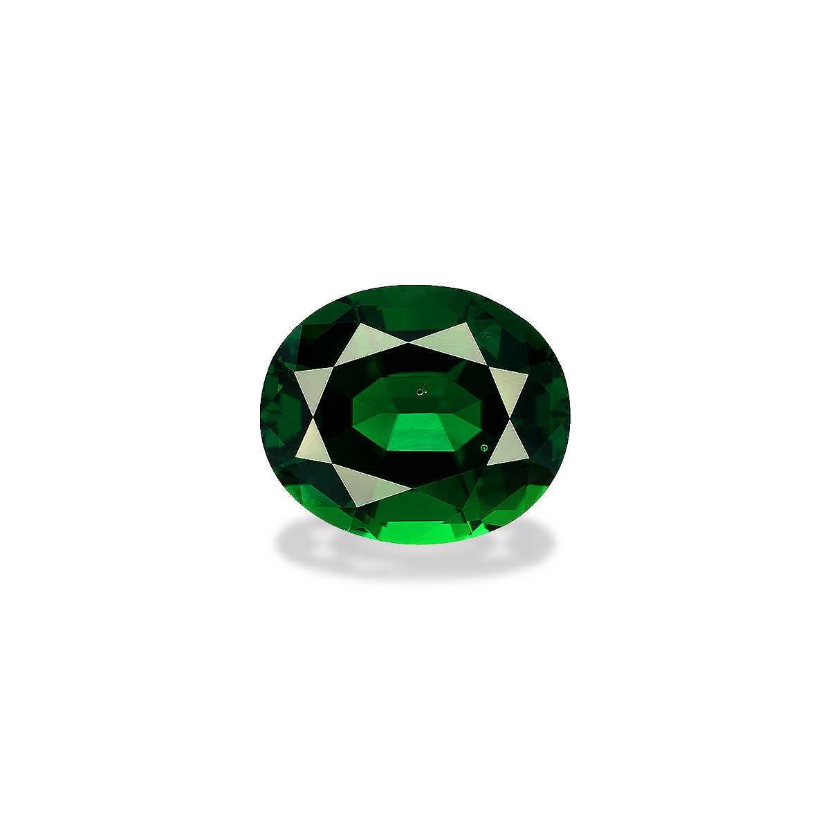 Vivid Green Chrome Tourmaline 8.28ct - 14x12mm