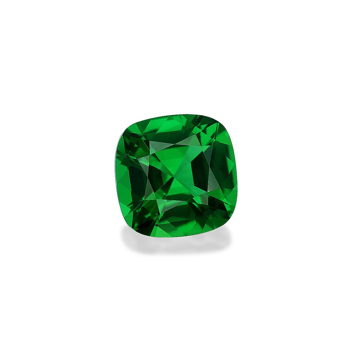 Vivid green chrome tourmaline, 4.36ct cushion cut — view 3