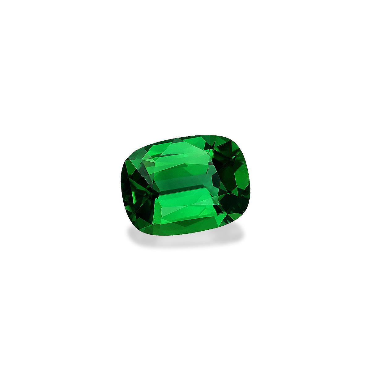 Vivid green chrome tourmaline, 3.59ct cushion cut — view 3