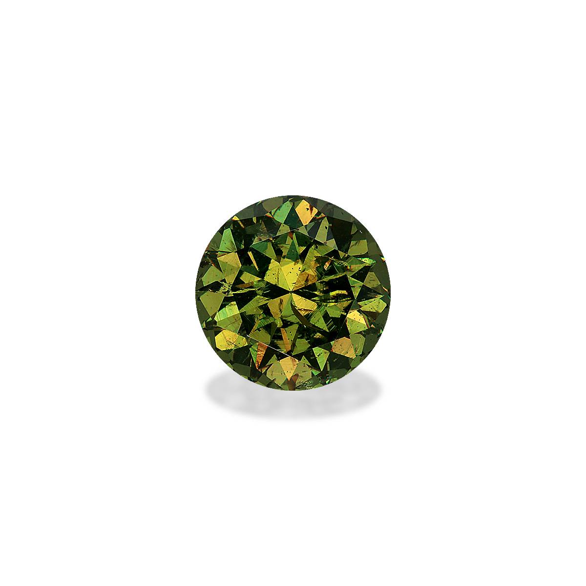 Moss Green Demantoid Garnet 7.29ct - 11mm