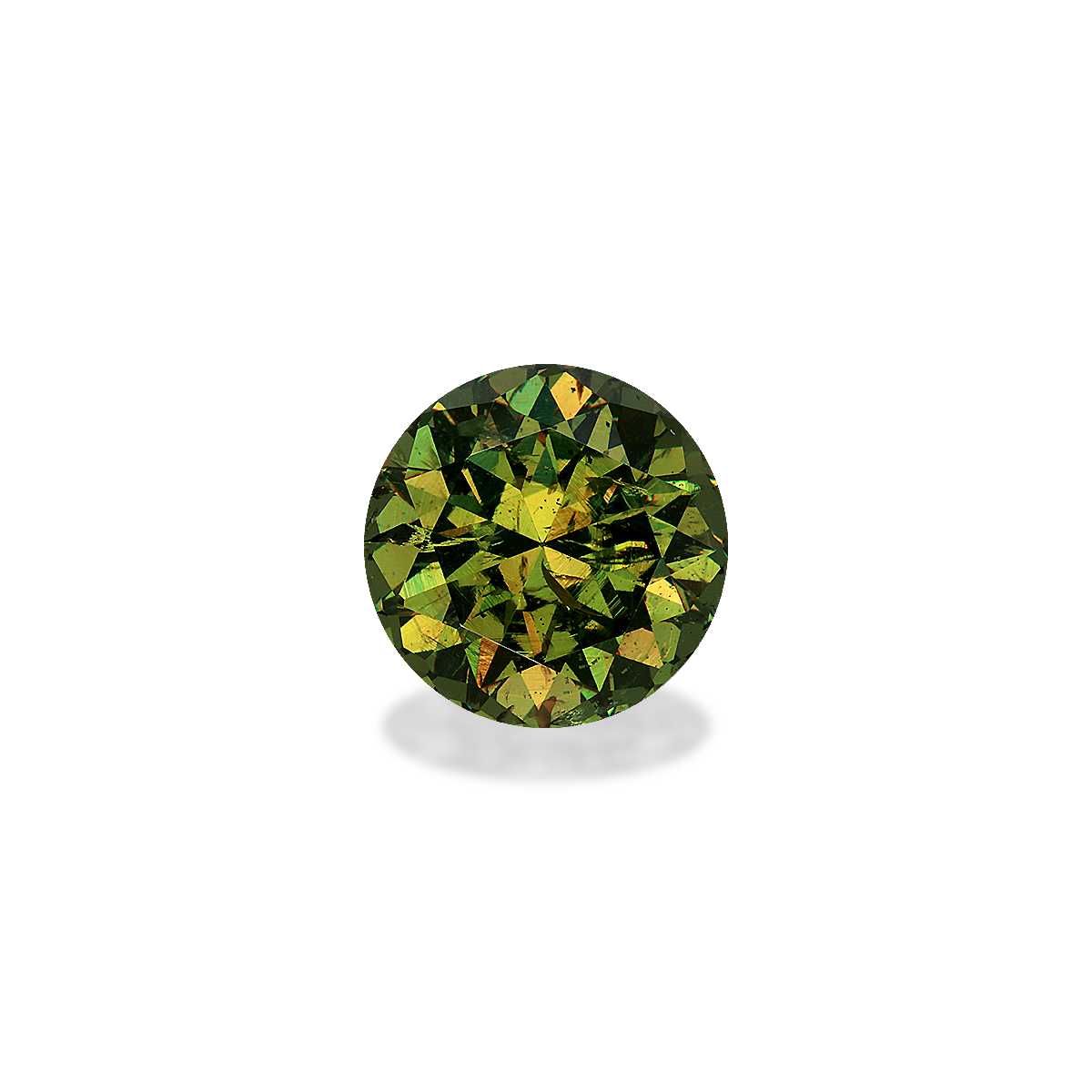 Moss Green Demantoid Garnet 7.29ct - 11mm