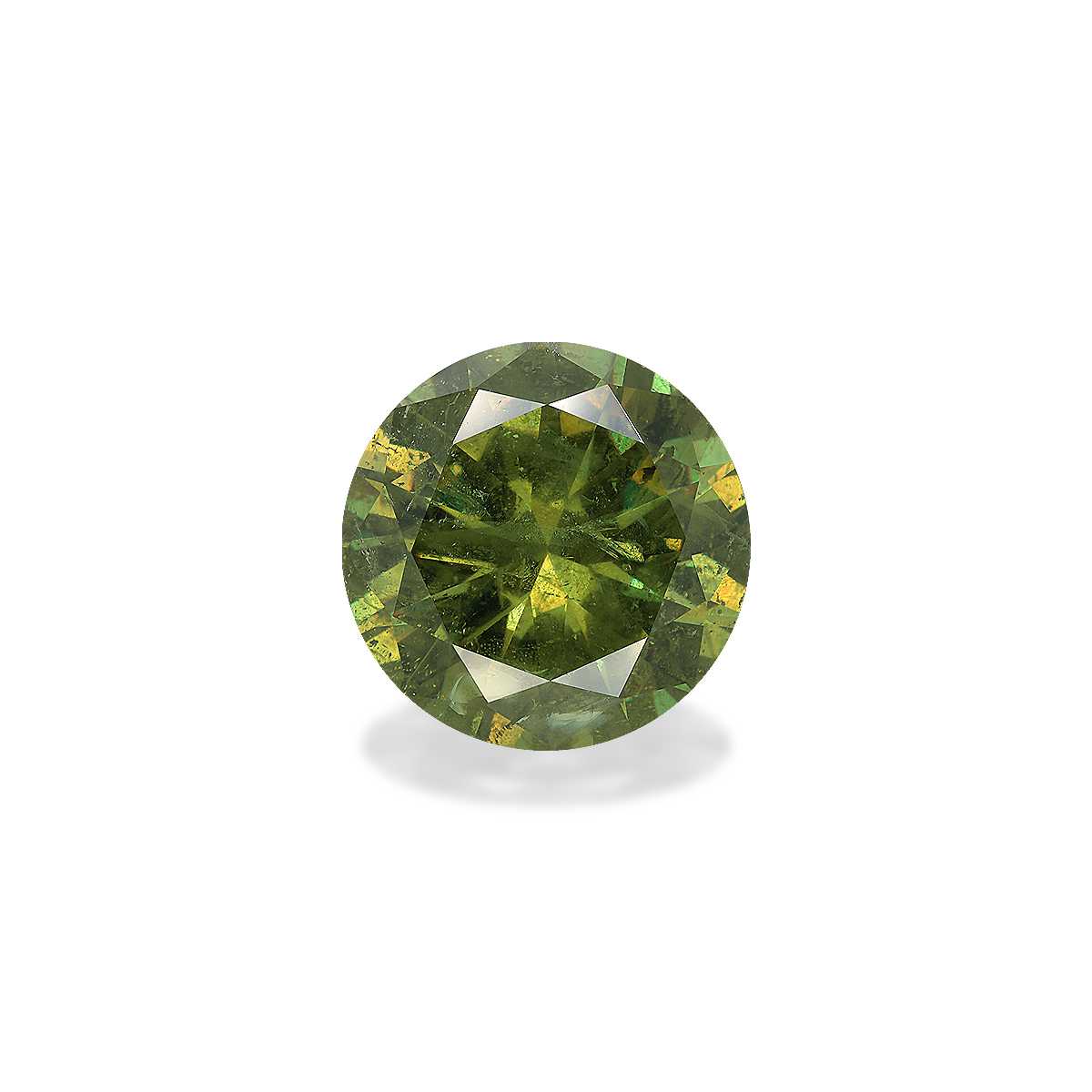 Color Change Forest Green Demantoid Garnet 9.27ct - 13mm
