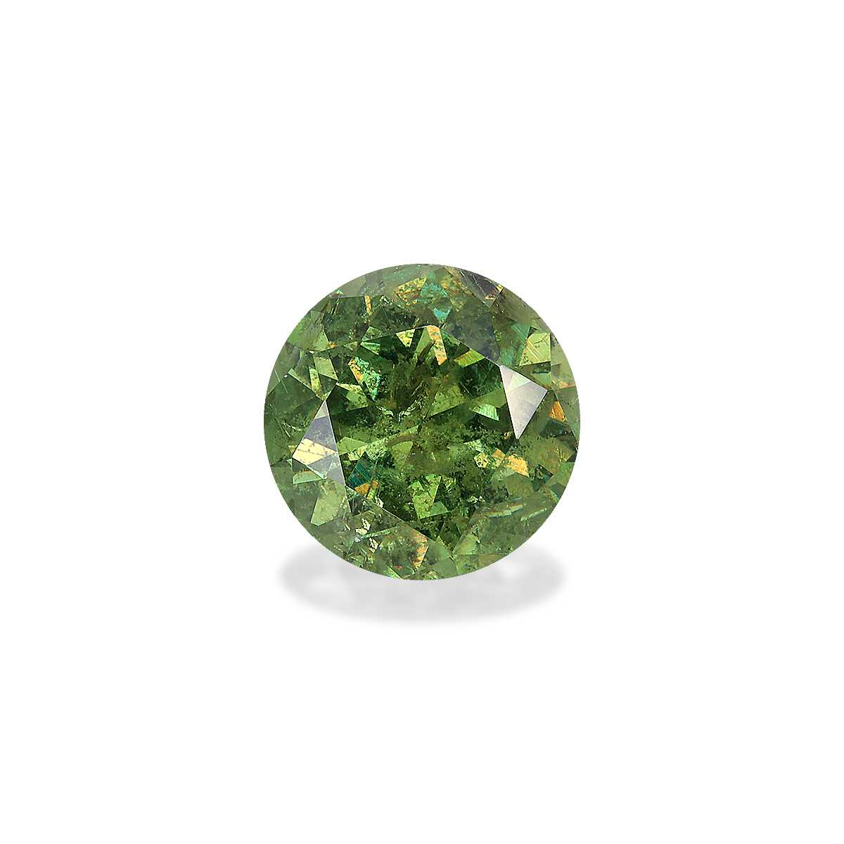 Moss Green Demantoid Garnet 4.28ct - 9mm
