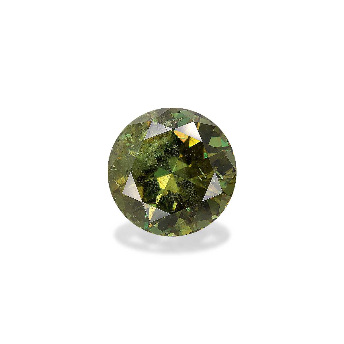 Moss Green Demantoid Garnet 8.6ct - 12mm