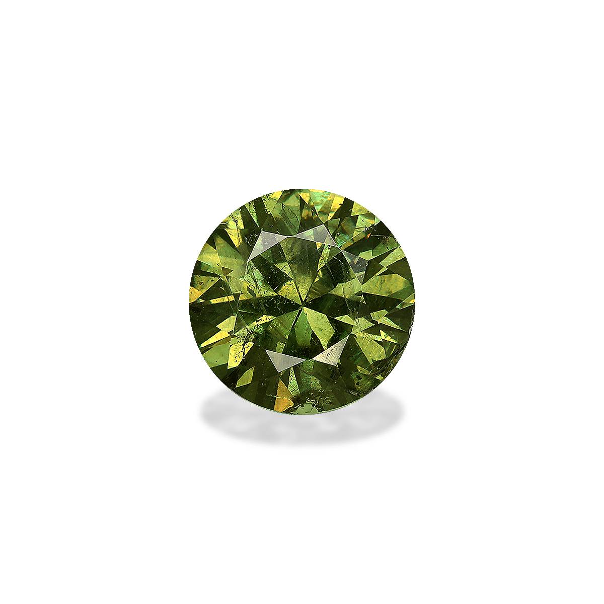 Forest Green Demantoid Garnet 3.51ct - 9mm