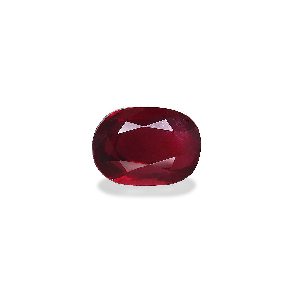 red mozambique ruby, 3.05ct oval cut — main view