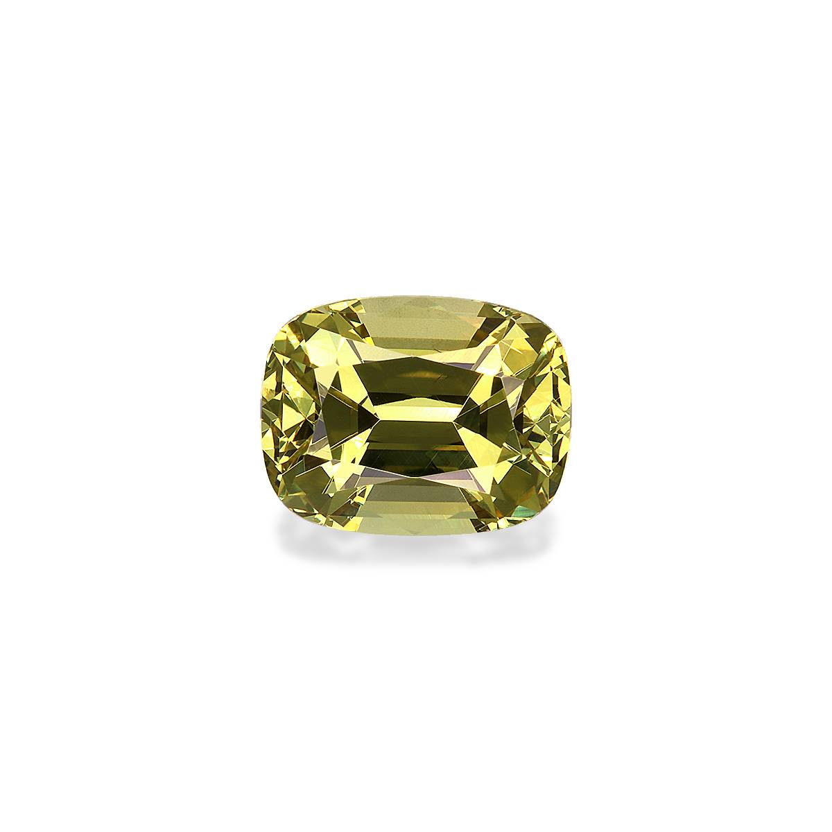 lime green grossular garnet, 2.7ct cushion cut — main view