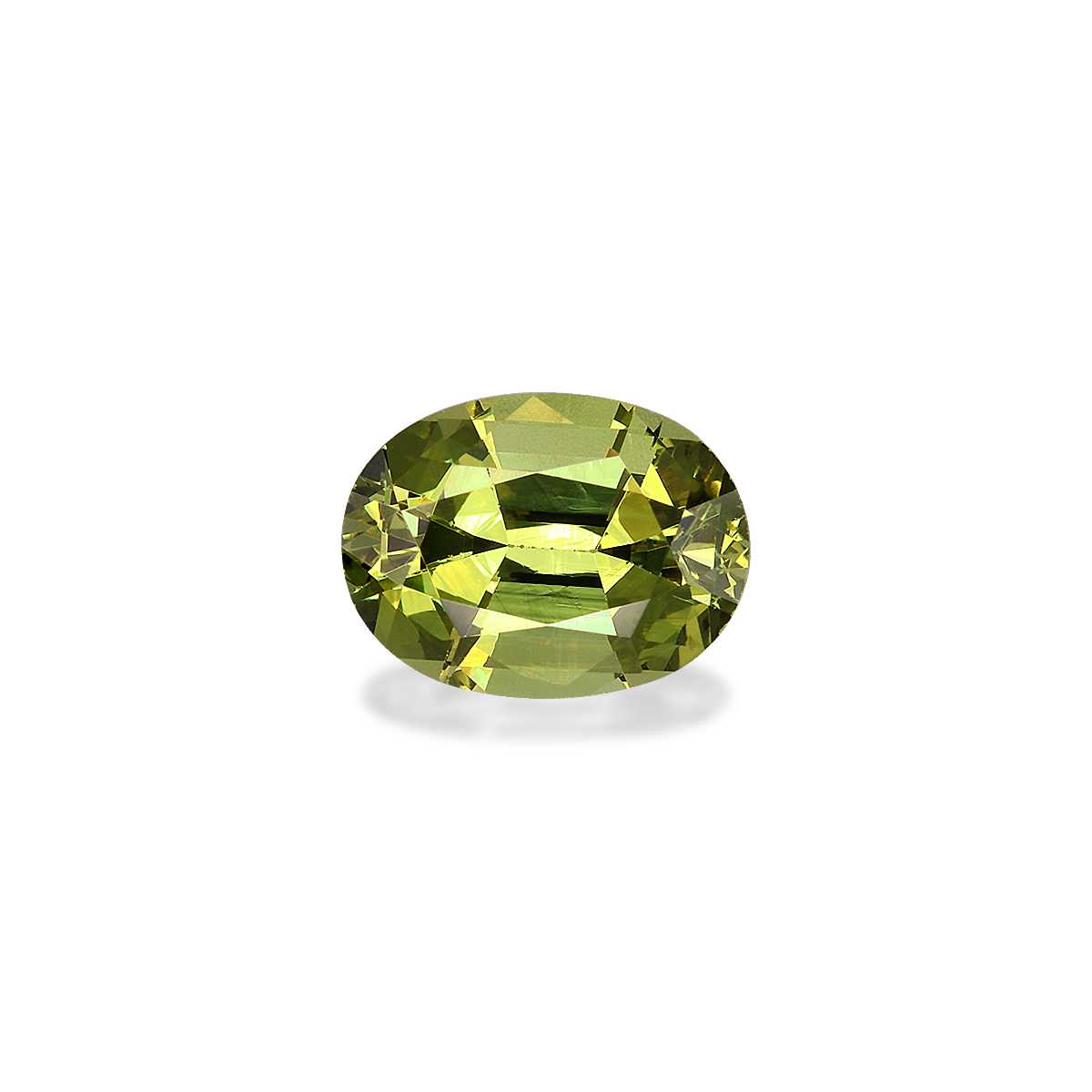 Lime Green Grossular Garnet 1.68ct - 8x6mm