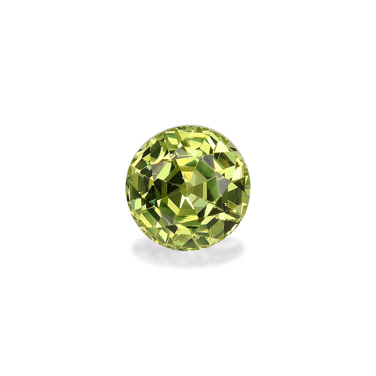 Lime Green Grossular Garnet 1.3ct - 6mm