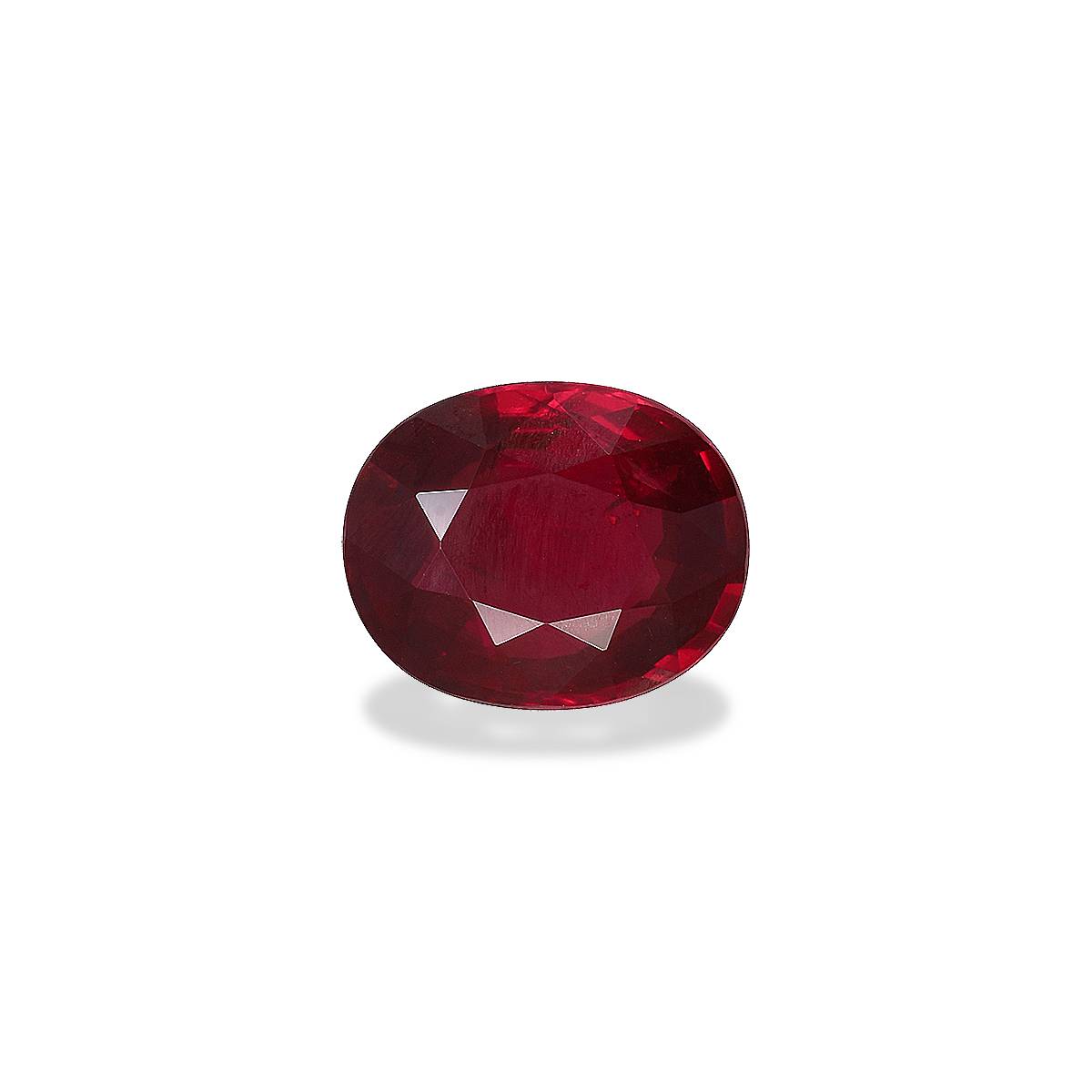 Unheated Mozambique Ruby 3.07ct - 10x8mm