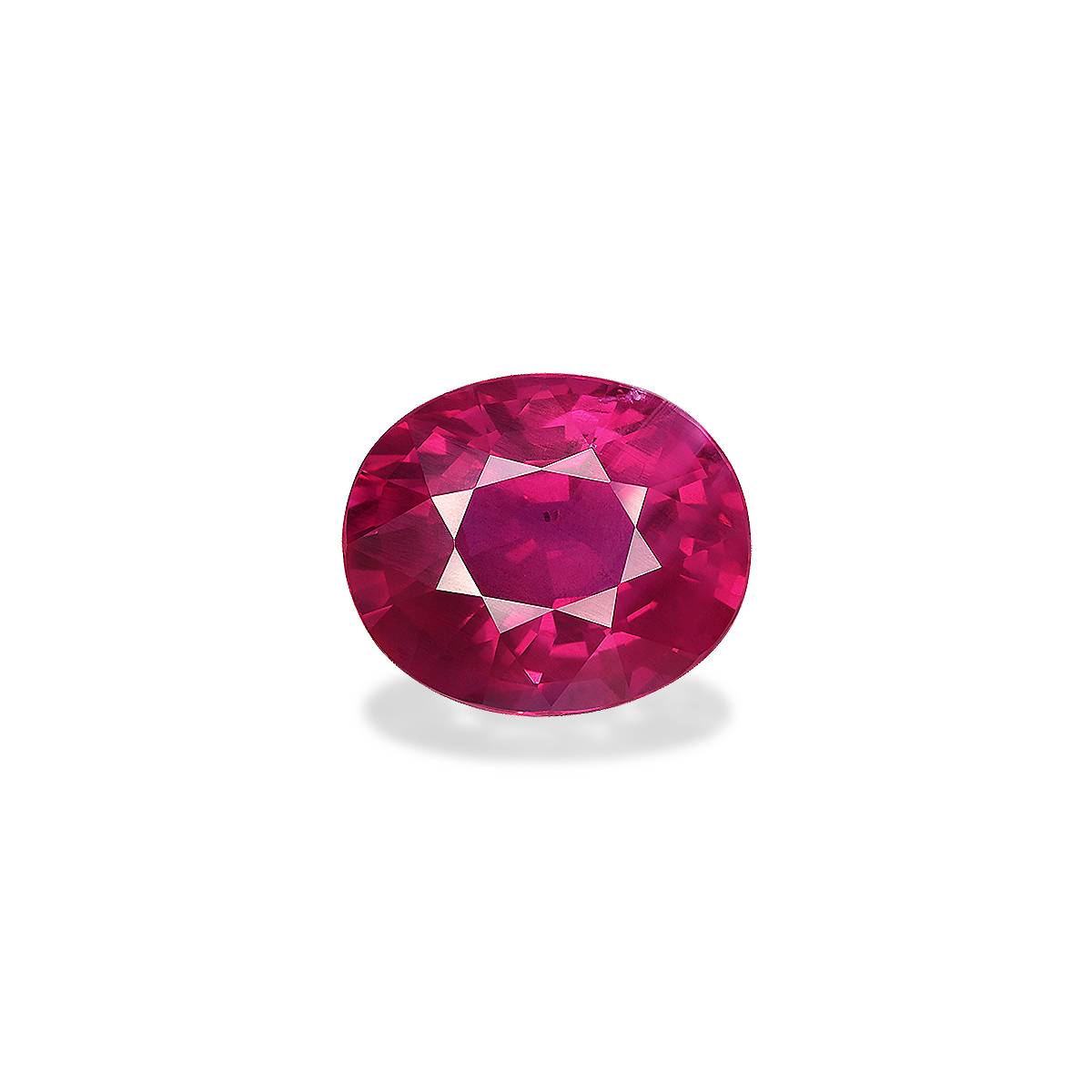 Pigeons Blood Unheated Mozambique Ruby 7.18ct - 12x10mm