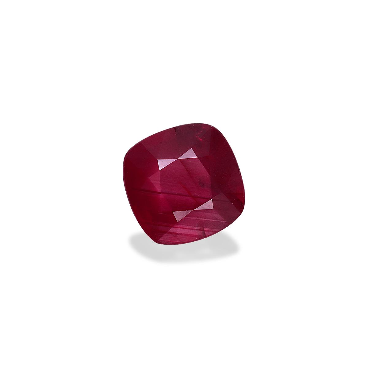 Pigeons Blood red mozambique ruby, 3.01ct cushion cut — view 3