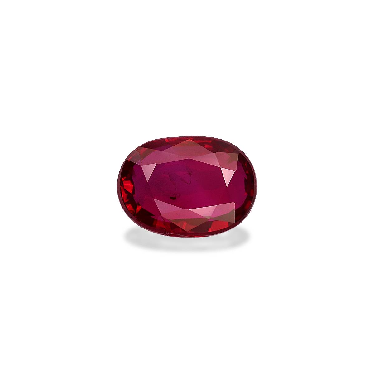 Unheated Mozambique Ruby 1.04ct - 7x5mm