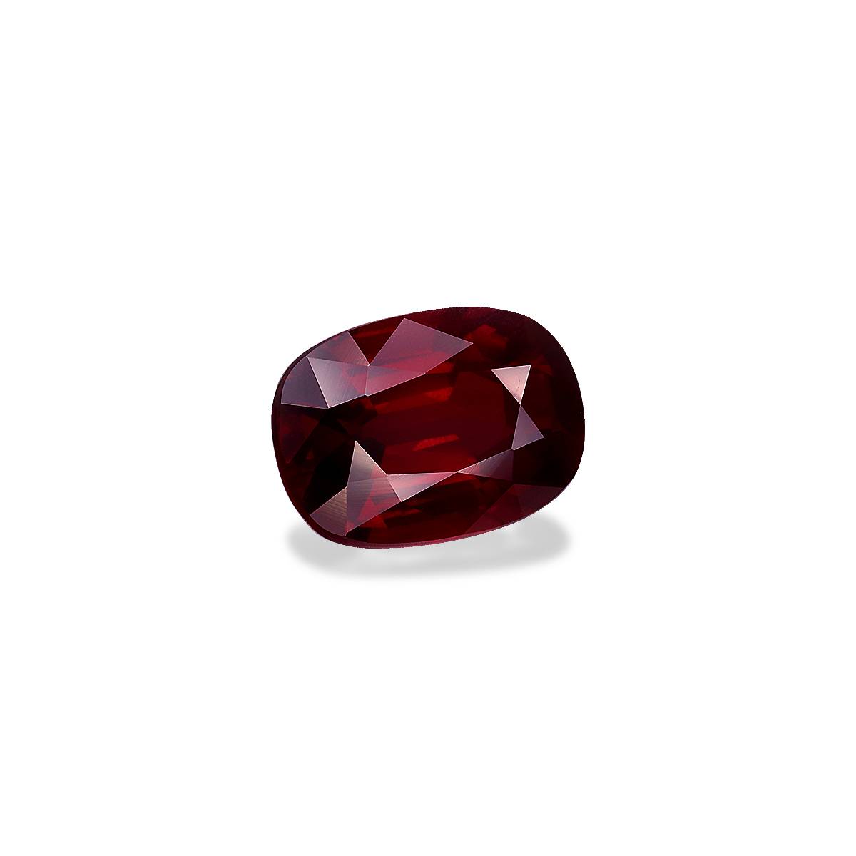 Pigeons Blood red mozambique ruby, 3.08ct cushion cut — view 3