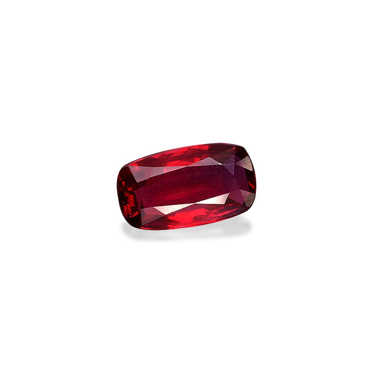 Pigeons Blood red mozambique ruby, 3.03ct cushion cut — view 3