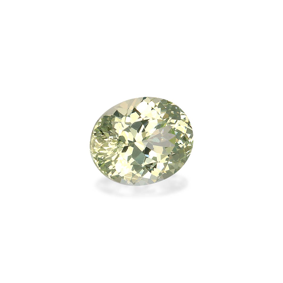 daffodil yellow grossular garnet, 3.51ct oval cut — view 3