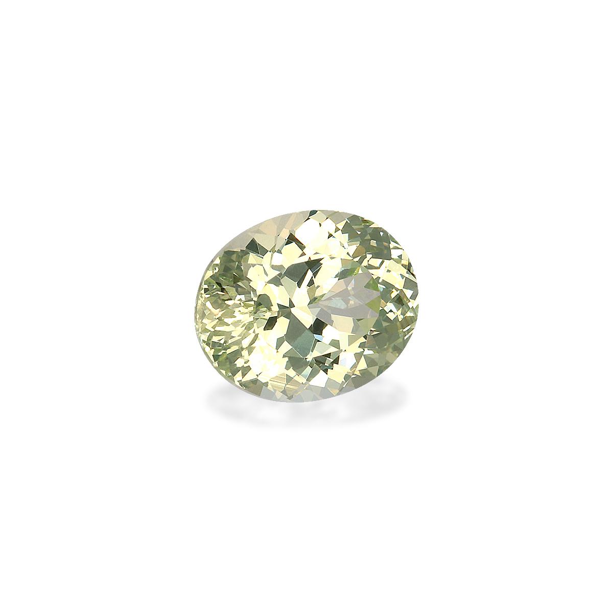 daffodil yellow grossular garnet, 3.51ct oval cut — view 3