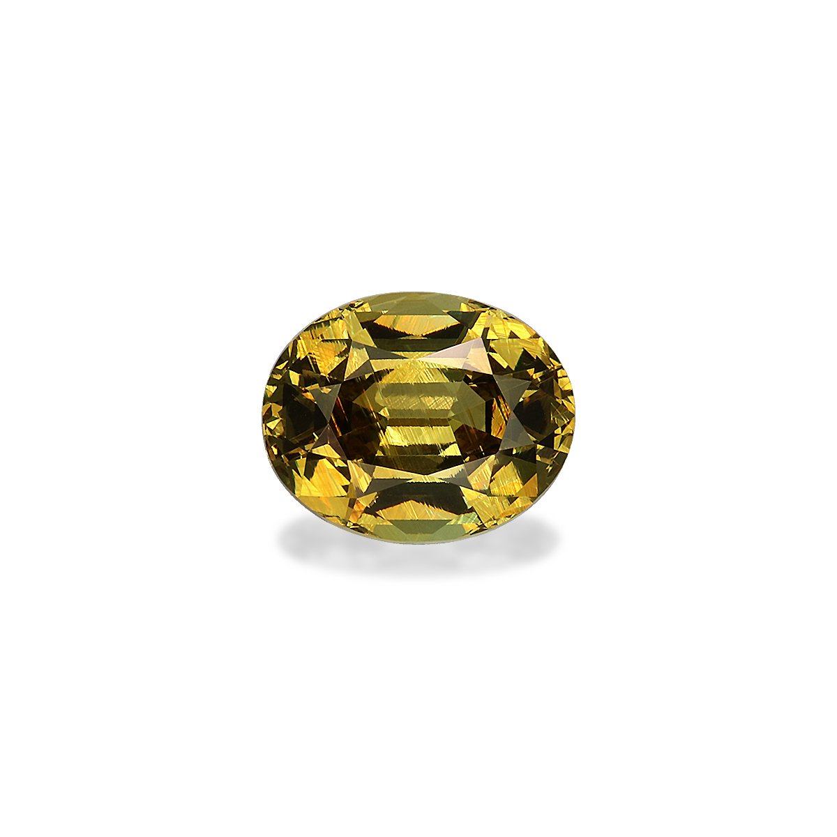 corn yellow grossular garnet, 2.38ct oval cut — main view