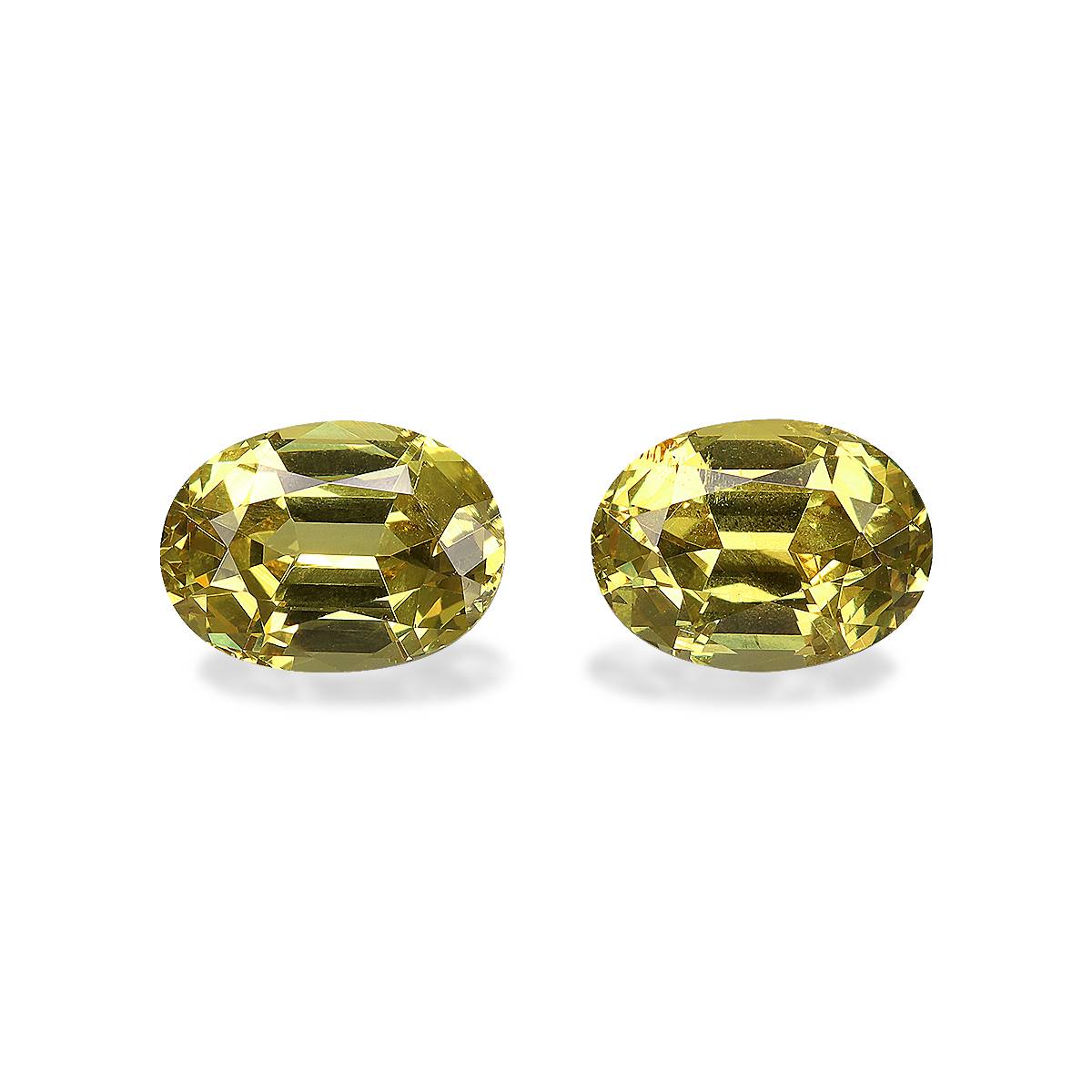 corn yellow grossular garnet, 3.38ct oval cut — main view