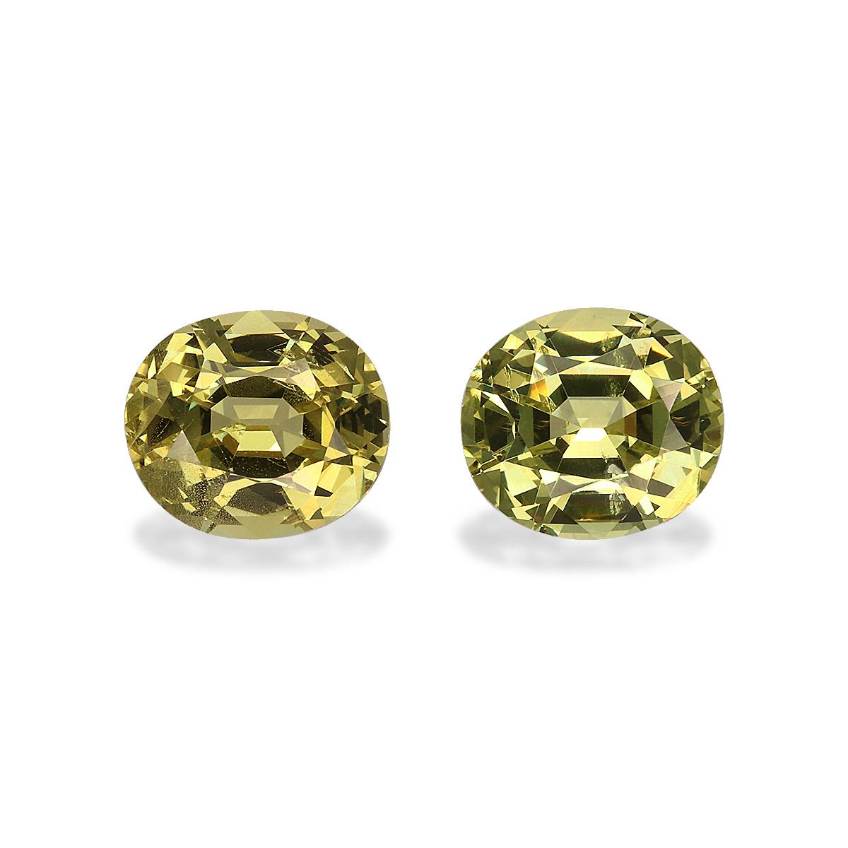 lemon yellow grossular garnet, 2.74ct oval cut — main view