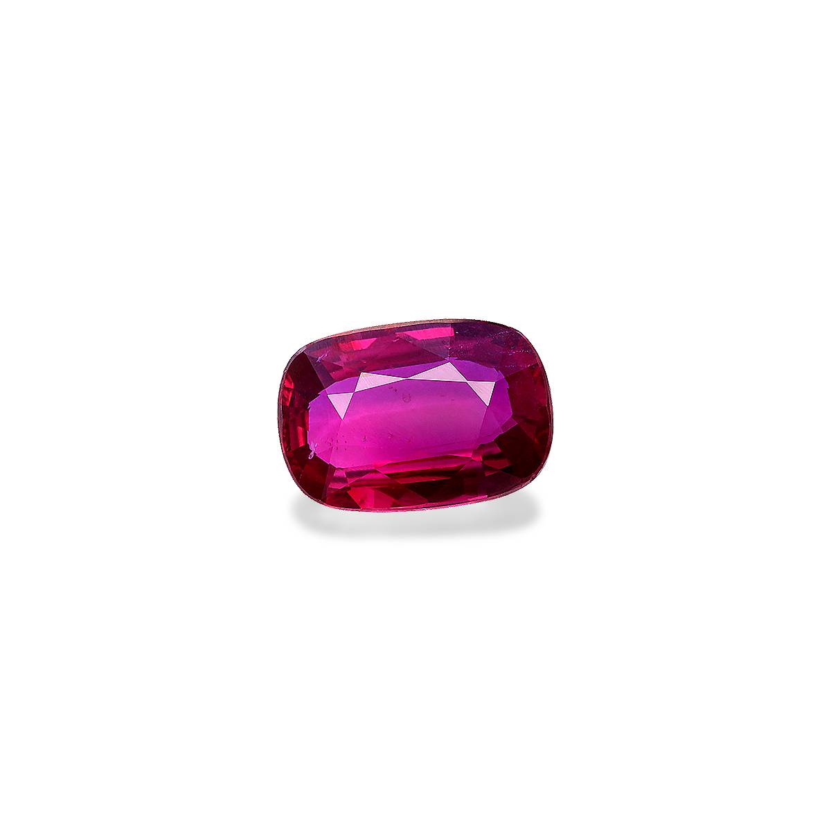 red mozambique ruby, 2.02ct cushion cut — view 3