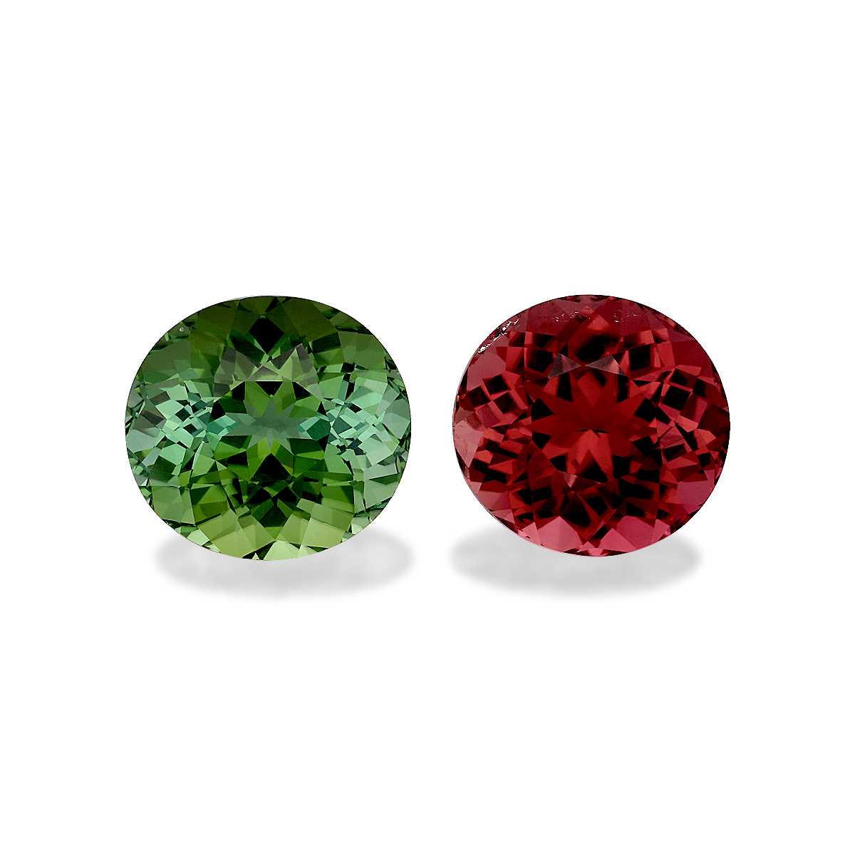 Compliment Colour Tourmaline 17.93ct Pair