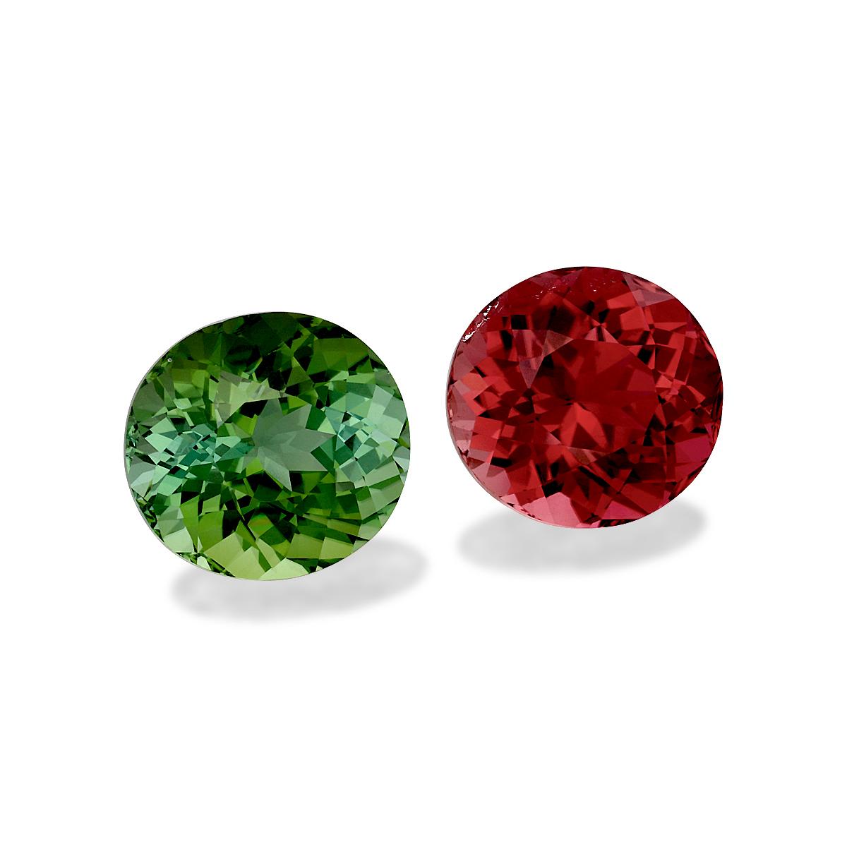 compliment colour compliment colour tourmaline, 17.93ct oval cut — view 3