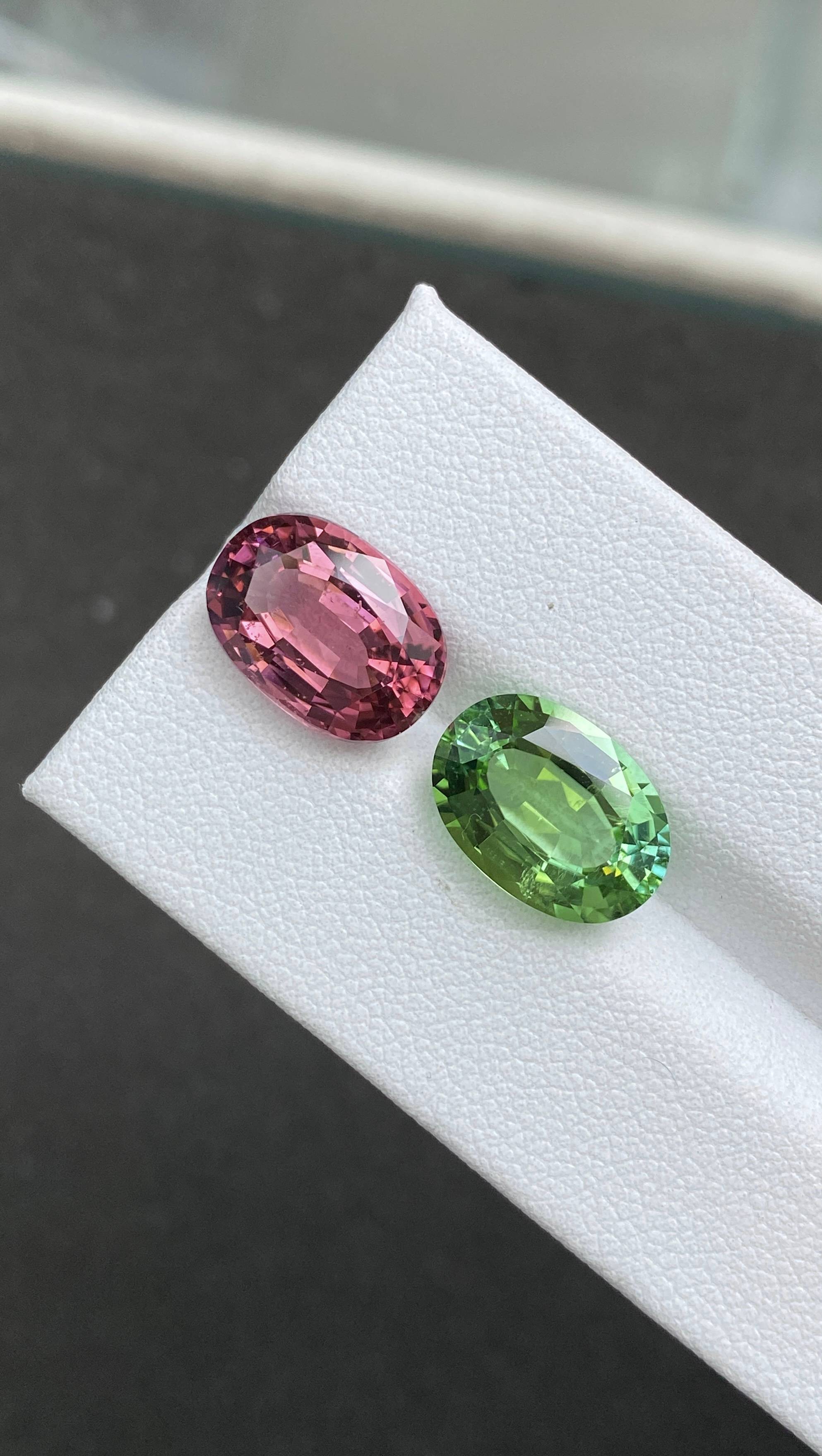 compliment colour compliment colour tourmaline, 10.22ct oval cut — view 5