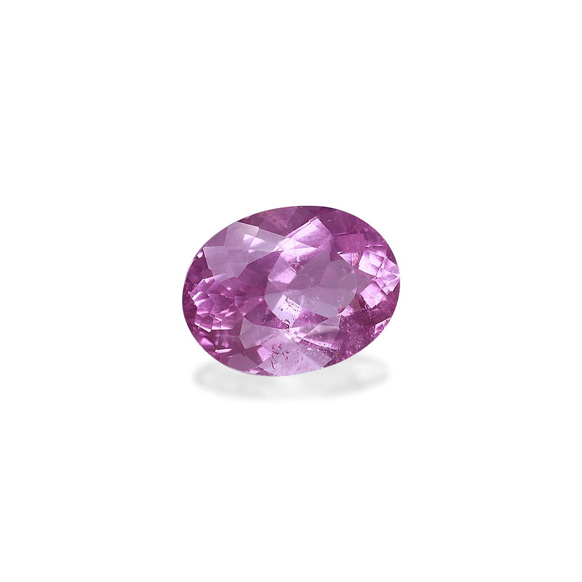 fuscia pink cuprian tourmaline, 4.06ct oval cut — view 3