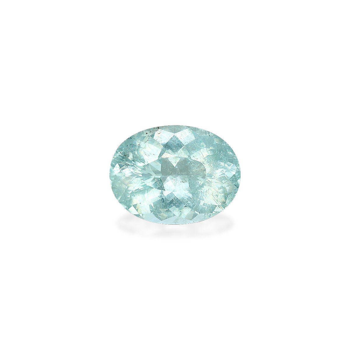 sky blue paraiba tourmaline, 9.91ct oval cut — main view