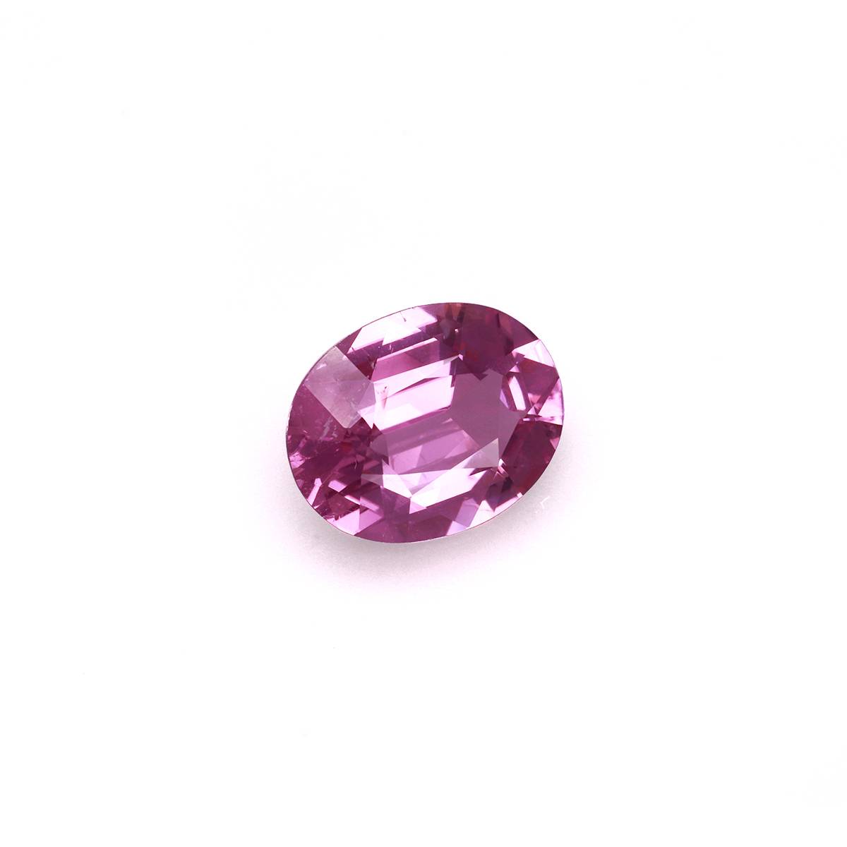pink cuprian tourmaline, 5.09ct oval cut — view 3