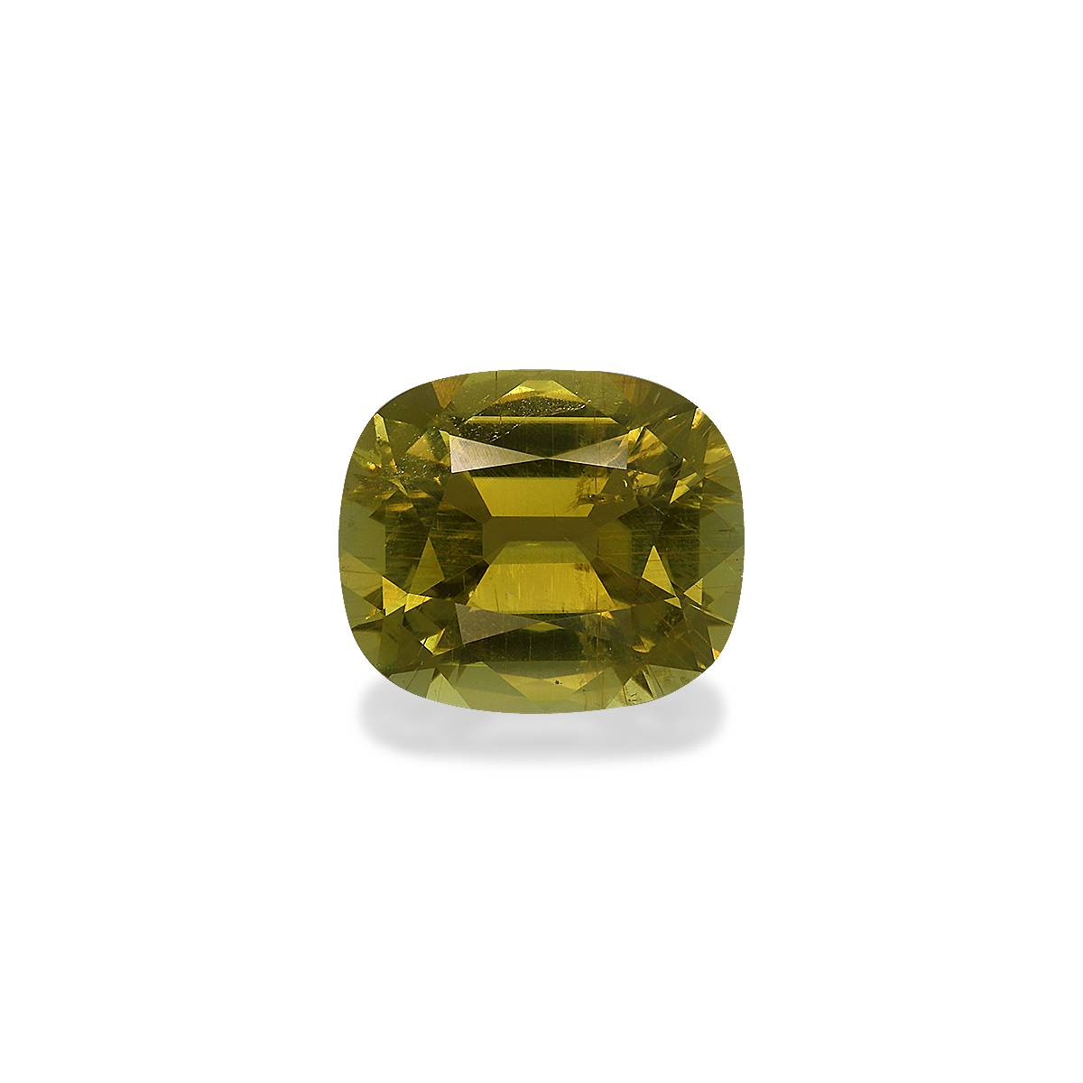 Moss Green Cuprian Tourmaline 6.16ct - 13x11mm