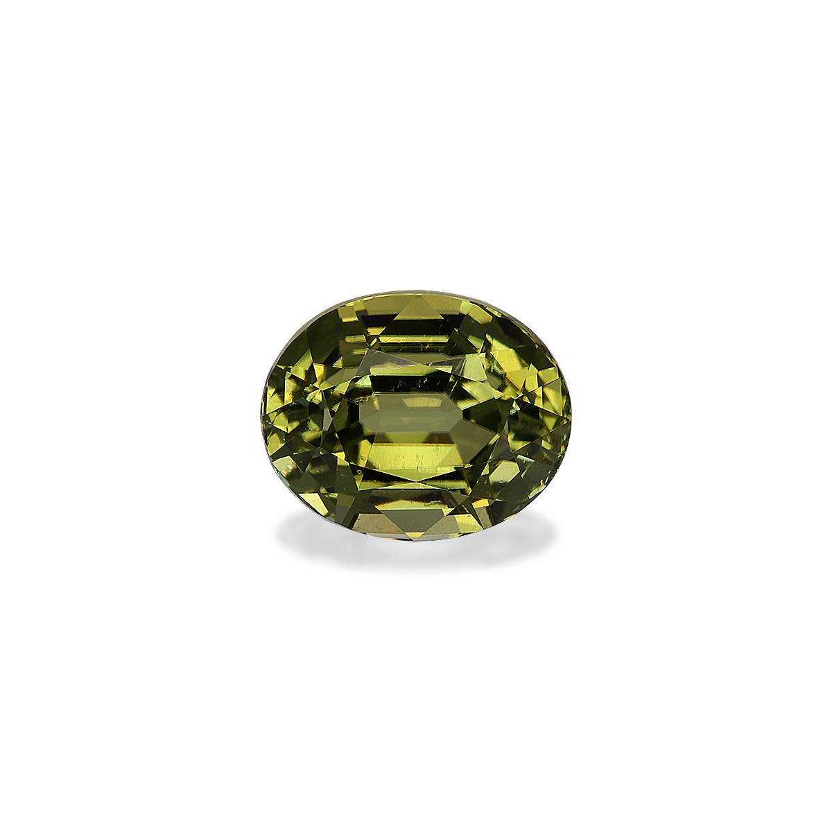 Lime Green Cuprian Tourmaline 11.06ct - 14x12mm