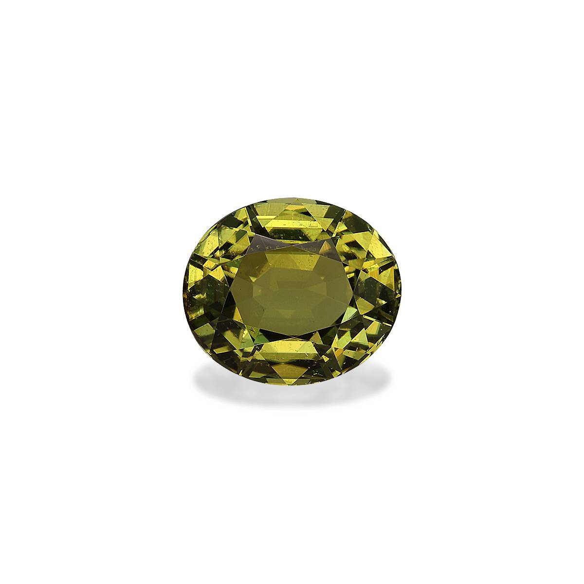 Lime Green Cuprian Tourmaline 7.79ct - 13x11mm