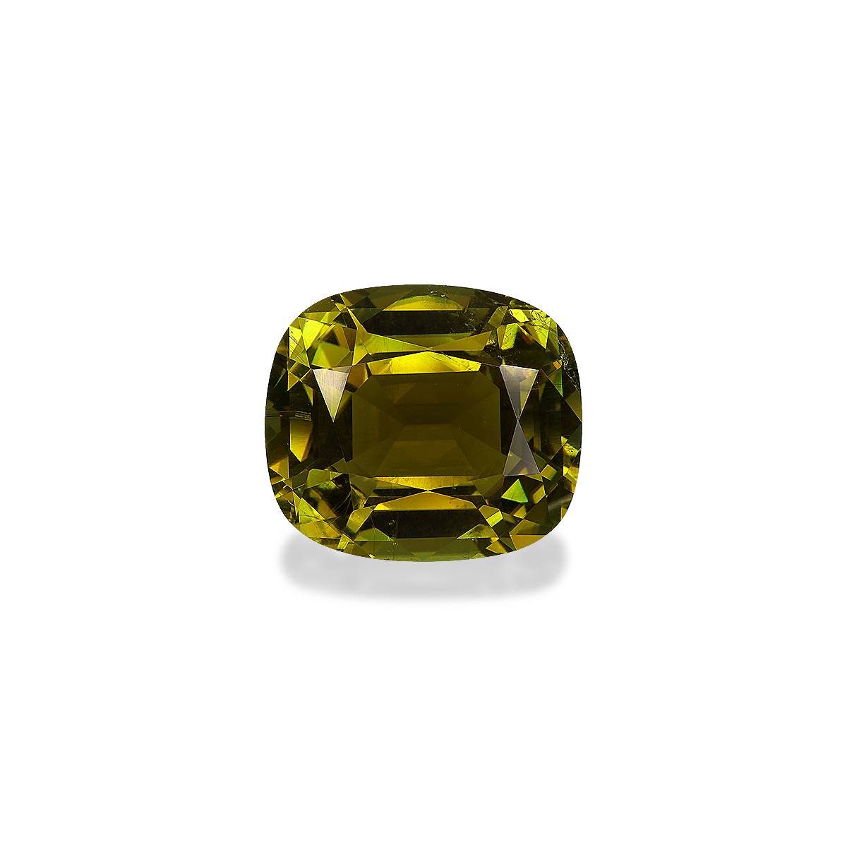 Moss Green Cuprian Tourmaline 18.99ct - 18x16mm